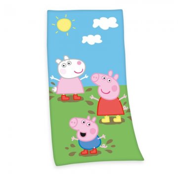 HERDING Osuška Peppa Pig Bavlna - Froté, 75/150 cm