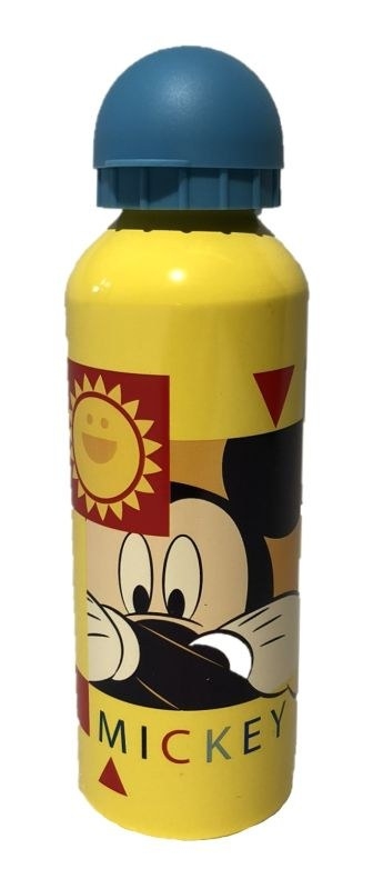 EUROSWAN ALU fľaša Mickey yellow Hliník, Plast, 500 ml