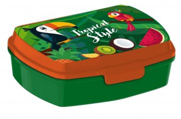 EUROSWAN Box na desiatu Tukan Plast, 16 x 12 x 5 cm