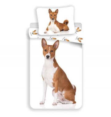 Obliečky Basenji 140/200, 70/90