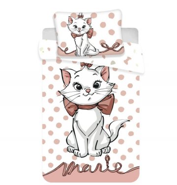 JERRY FABRICS Obliečky do postieľky Kitty Marie bodky 02 baby Bavlna, 100/135, 40/60 cm