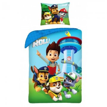 HALANTEX Posteľné prádlo Paw Patrol Roll Cotton, 140/200, 70/90 cm